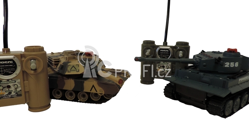 BAZAR - RC Sada infra tanků 2v1    