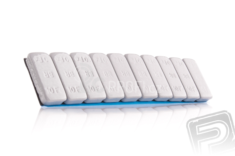 Samolepící závaží segmentované 10x 10g (100g)