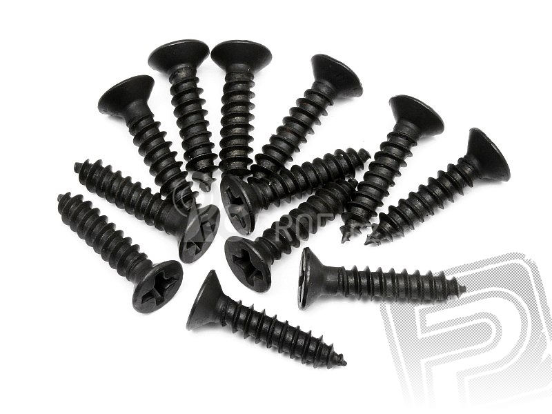 Samořezný šroub se záp. hlavou M3x15mm