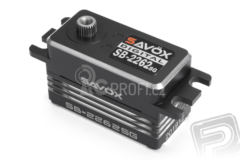 SB-2262SG BRUSHLESS Digitální servo - LOW PROFILE (30kg)