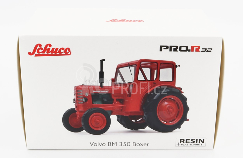 Schuco Volvo Bm350 Boxer Tractor Closed 1951 1:32 Red