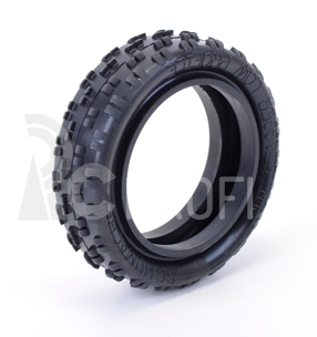 Schumacher 1/10 CUT STAGGER Low profile - směs žlutá/yellow - přední (2wd)