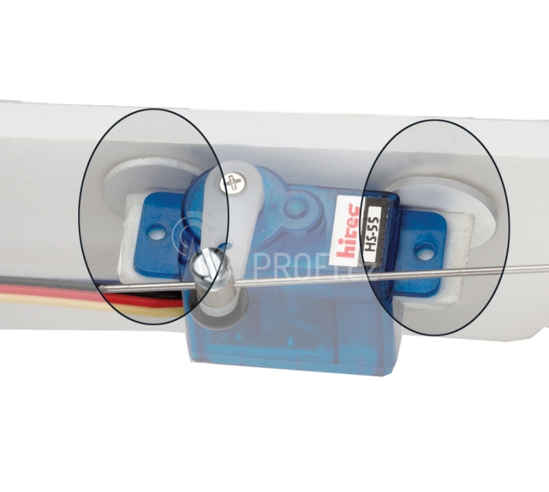 Servo držáky pro micro serva (2ks.)