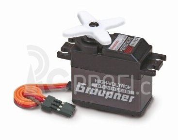 Servo HBS 880BB, MG-Hi Volt-Brushless (tlouštka 20mm) - 3ks.