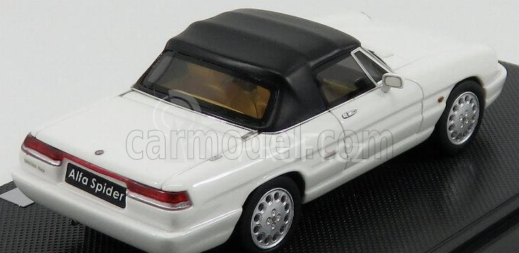 Silas Alfa romeo Spider Closed 1990 4ª Ed Ultima Serie - The Last 1:43 Bianco Freddo - Bílá