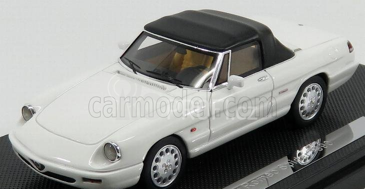 Silas Alfa romeo Spider Closed 1990 4ª Ed Ultima Serie - The Last 1:43 Bianco Freddo - Bílá
