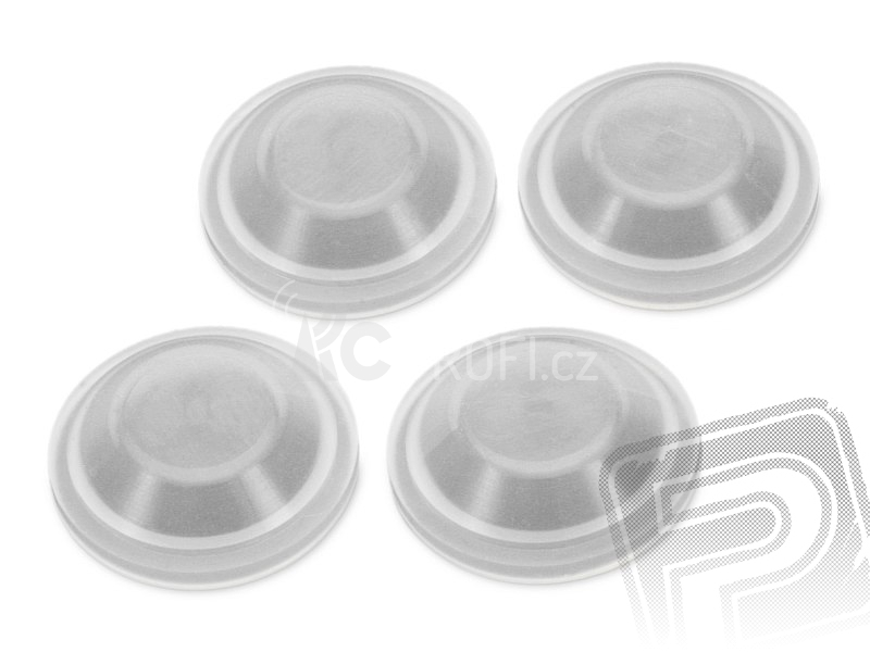 Silik. čepičky 16x5mm (4ks.)