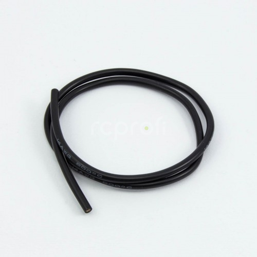 Silikonový kabel 2,0qmm, 14AWG, 0,5metr, černý