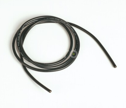 Silikonový kabel 2,0qmm, 14AWG, 1metr, černý