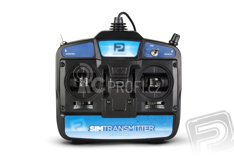 SIMtransmitter 6CH - USB ovladač k PC mode 2