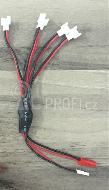 Síťový nabíječ pro 5 ks aku do X5C, X5SC a X5SW