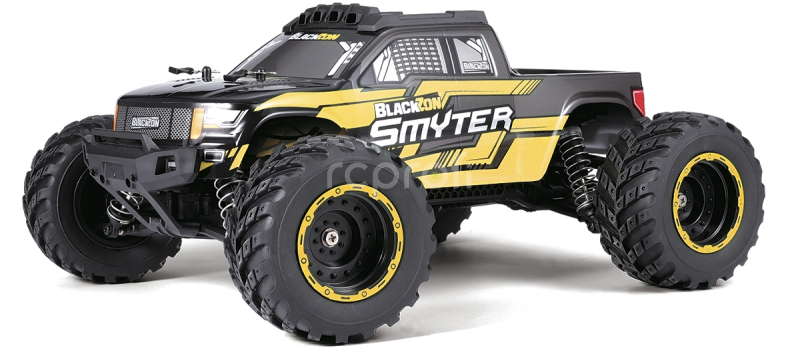 RC auto Smyter MT 1/12 4WD Electric Monster Truck, žlutá