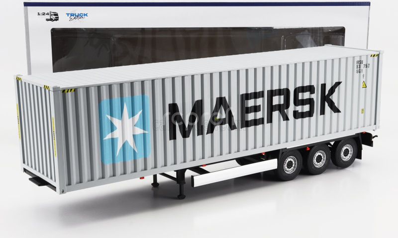 Solido Accessories Container Truck Maersk 1:24 Grey