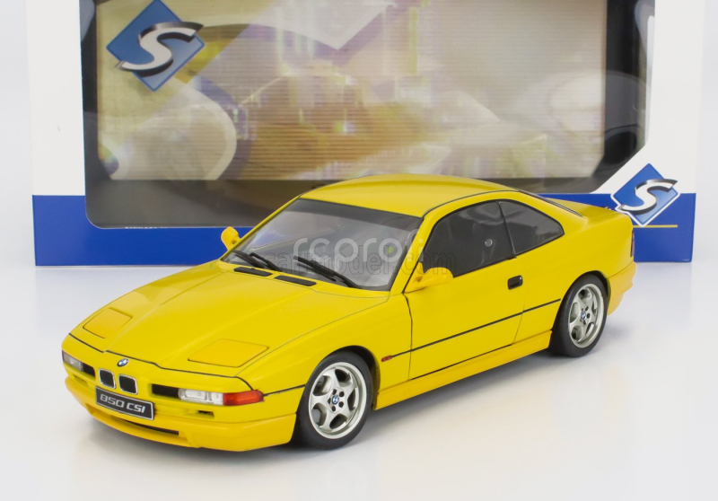 Solido BMW 8-series 850 Csi (e31) Coupe 1992 1:18 Žlutá
