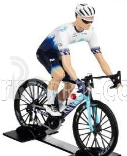 Solido Figures Ciclista - Cyclist - Team Movistar - Tour De France 2023 1:18 Bílá