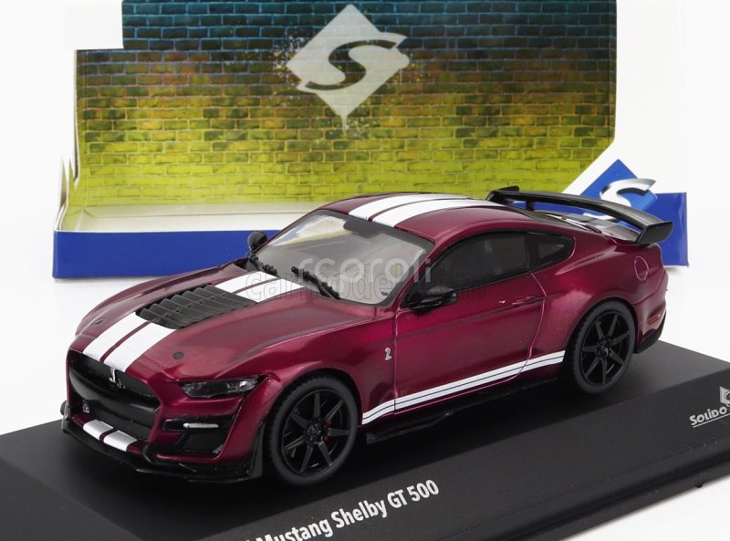 Solido Ford usa Mustang Shelby Gt500 Coupe Fast Track 2020 1:43 Purple