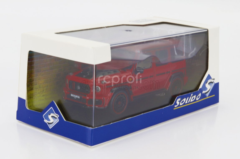 Solido Mercedes benz G-class G63 700 Brabus Rocket Edition 2022 1:43 Red