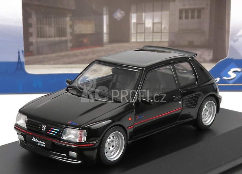 Solido Peugeot 205 Gti Dimma Body Kit 1988 1:43 Black