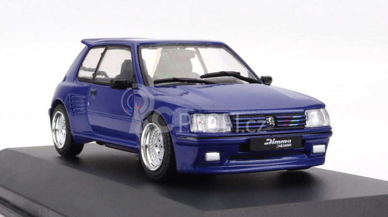 Solido Peugeot 205 Gti Dimma Body Kit 1988 1:43 Blue