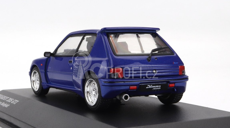 Solido Peugeot 205 Gti Dimma Body Kit 1988 1:43 Blue