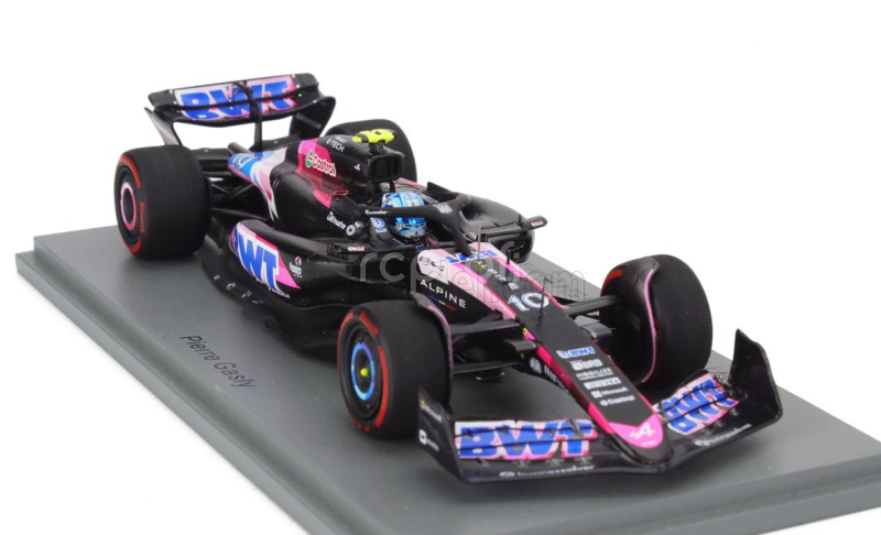 Spark-model Alpine F1  A524 Team Bwt Alpine N 10 Bahrain Gp 2024 Pierre Gasly 1:43 Černá Modrá Růžová
