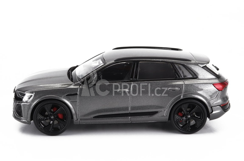 Spark-model Audi Q8 E-tron 2023 1:43 Chronos Grey Met