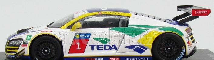 Spark-model Audi R8 Lms N 1 Asia Cup Champion 2015 Alex Yoong 1:43 Bílá Modrá Červená