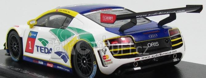Spark-model Audi R8 Lms N 1 Asia Cup Champion 2015 Alex Yoong 1:43 Bílá Modrá Červená
