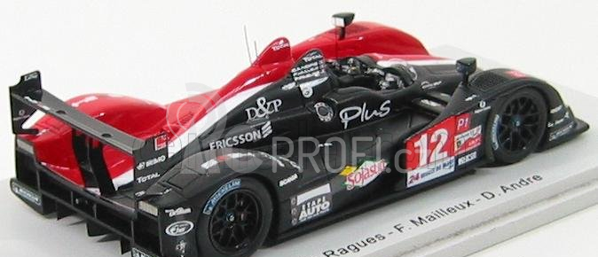 Spark-model Courage Oreca Judd N 12 Le Mans 2009 Ragues - Mailleux - Andre 1:43 Červená Černá