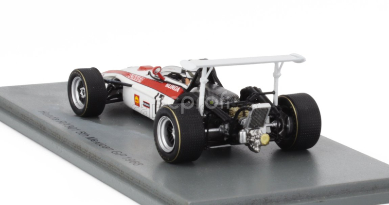 Spark-model Honda F1  Ra301 N 5 Mexico Gp 1968 Jo Bonnier 1:43 Bílá Červená Černá
