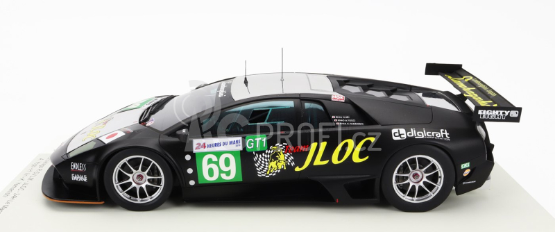 Spark-model Lamborghini Murcielago Lp670 R-sv 6.5l V12 Team Jloc N 69 24h Le Mans 2010 A.yogo - H.iiri - K.yamanishi 1:18 Černá Bílá