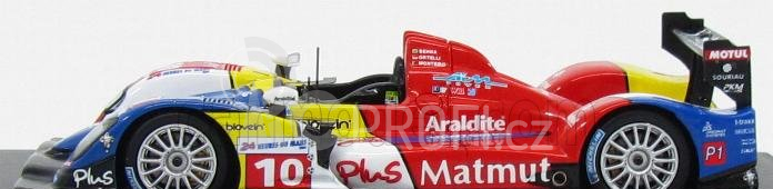 Spark-model Oreca 01-aim Team Matmut N 10 24h Le Mans 2009 S.ortelli - B.senna - T.monteiro 1:43 Červená Modrá Bílá Žlutá