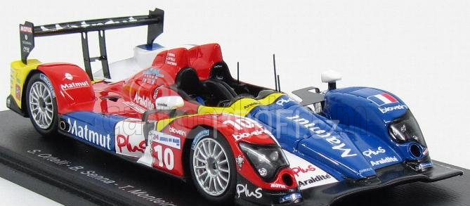 Spark-model Oreca 01-aim Team Matmut N 10 24h Le Mans 2009 S.ortelli - B.senna - T.monteiro 1:43 Červená Modrá Bílá Žlutá