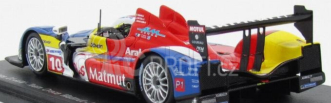 Spark-model Oreca 01-aim Team Matmut N 10 24h Le Mans 2009 S.ortelli - B.senna - T.monteiro 1:43 Červená Modrá Bílá Žlutá