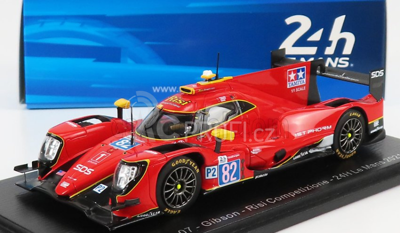 Spark-model Oreca Gibson 07 Gk428 4.2l V8 Team Risi Competizione N 82 24h Le Mans 2021 R.cullen - O.jarvis - F.nasr 1:43 Red