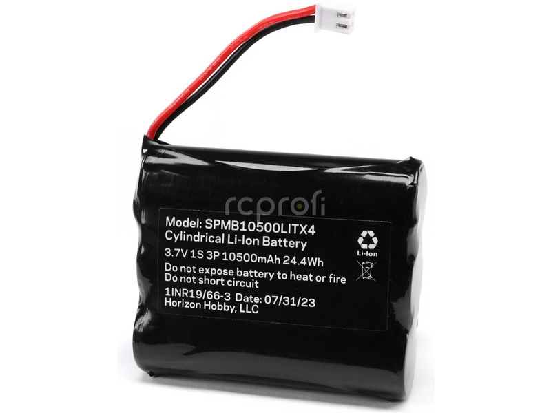 Spektrum baterie vysílače LiIon 3.7V 10500mAh iX14+
