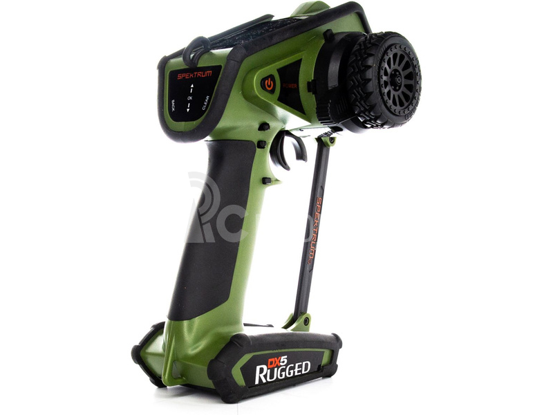 Spektrum DX5 Rugged DSMR zelený pouze vysílač