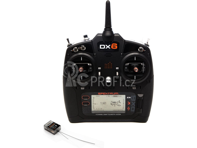 Spektrum DX6 G3 DSMX, AR6600T