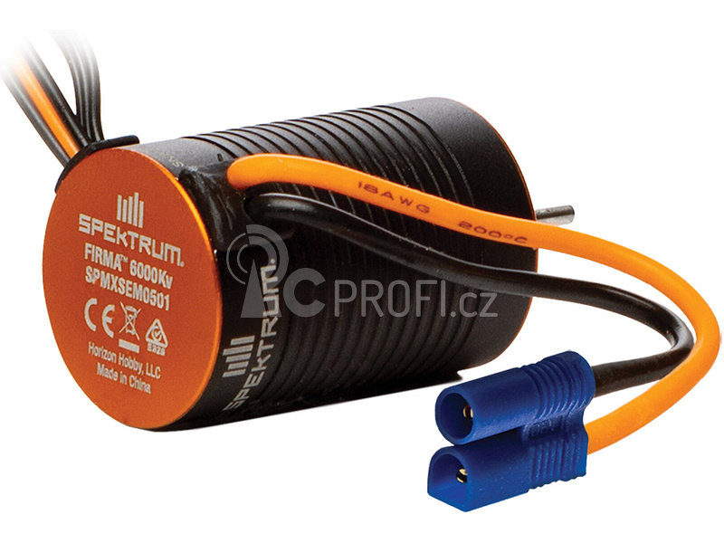 Spektrum motor střídavý Firma 6000ot/V s integrovaným regulátorem