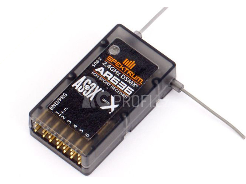 Spektrum přijímač AR636 DSM2/DSMX 6CH AS3X Sport