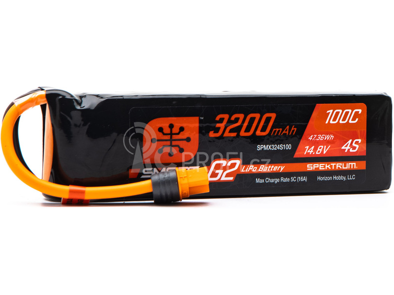 Spektrum Smart G2 LiPo 14.8V 3200mAh 100C IC3