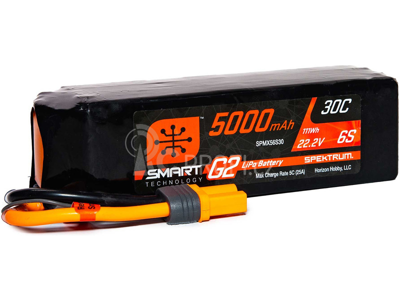 Spektrum Smart G2 LiPo 22.2V 5000mAh 30C IC5