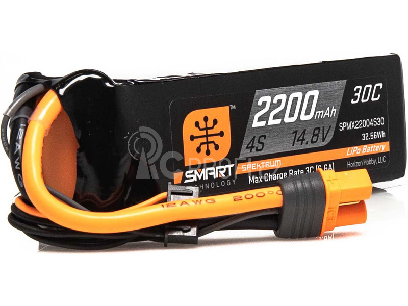 Spektrum Smart LiPo 14.8V 2200mAh 30C IC3