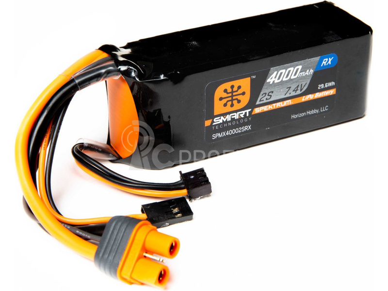 Spektrum Smart LiPo 7.4V 4000mAh Rx IC3