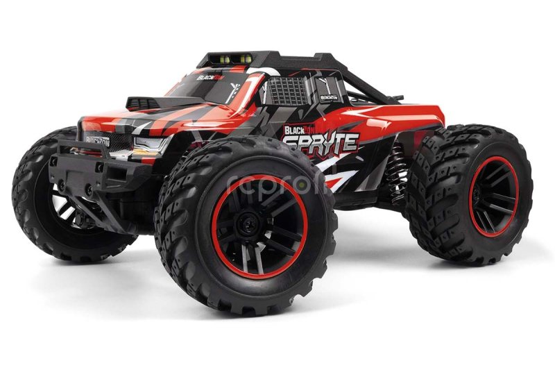 RC auto Spryte MT 1/20 4WD Electric Monster Truck, červená