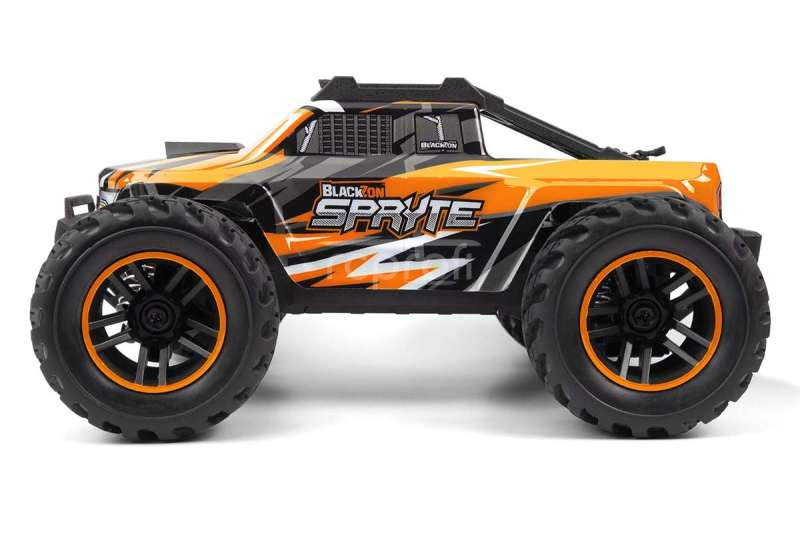 RC auto Spryte MT 1/20 4WD Electric Monster Truck, oranžová