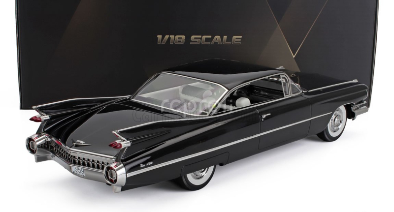 Stamp-models Cadillac Coupe Deville 1959 1:18 Black
