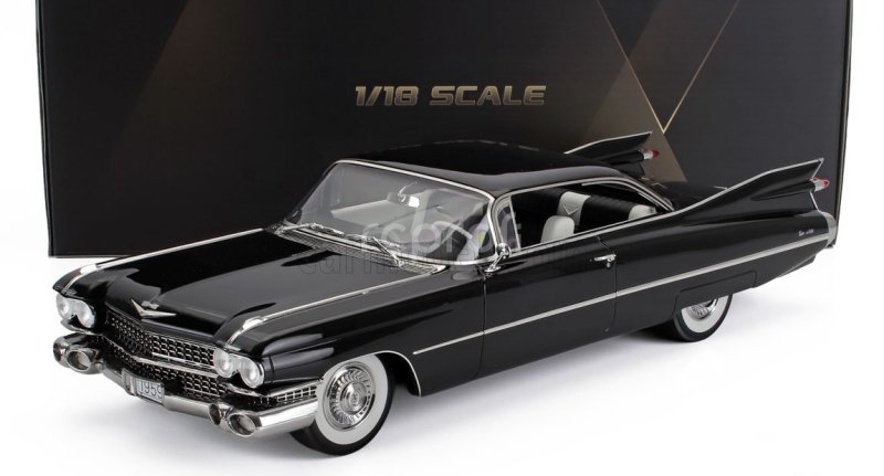 Stamp-models Cadillac Coupe Deville 1959 1:18 Black
