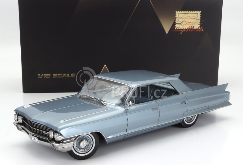 Stamp-models Cadillac Sedan De Ville 1962 1:18 Newport Blue Met
