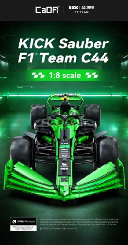 Stavebnice Kick Sauber F1 Team C44